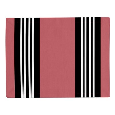 Aya Raspberry place mat with anti-shrink Teflon coating