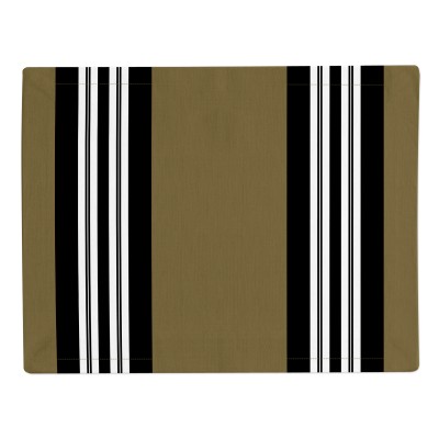 Kaki place mat from the Aya collection Teflon-coated