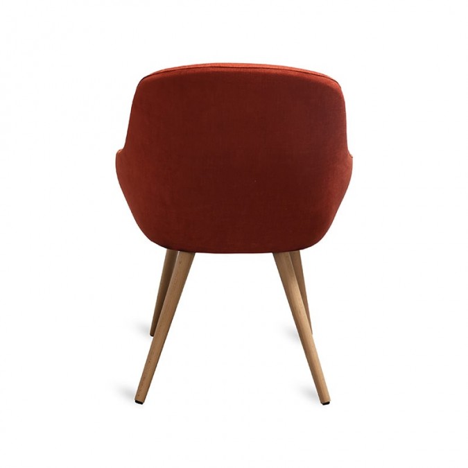 Azal Itsaso Teja/ Ainhoa Fronton armchair with comfortable injected foam seat