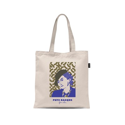 Tote bag Artxiboak Femme et son coloris blanc écru élégant