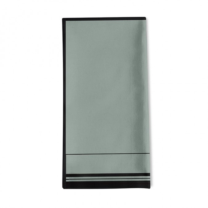 Elegant linen napkin Beaurivage Vert de Gris