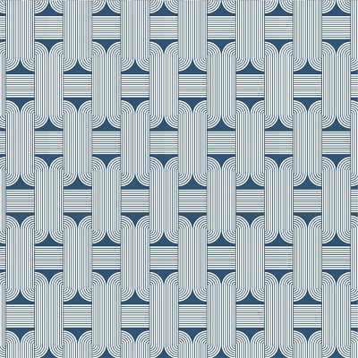 Katea infinity blue fabric by the metre