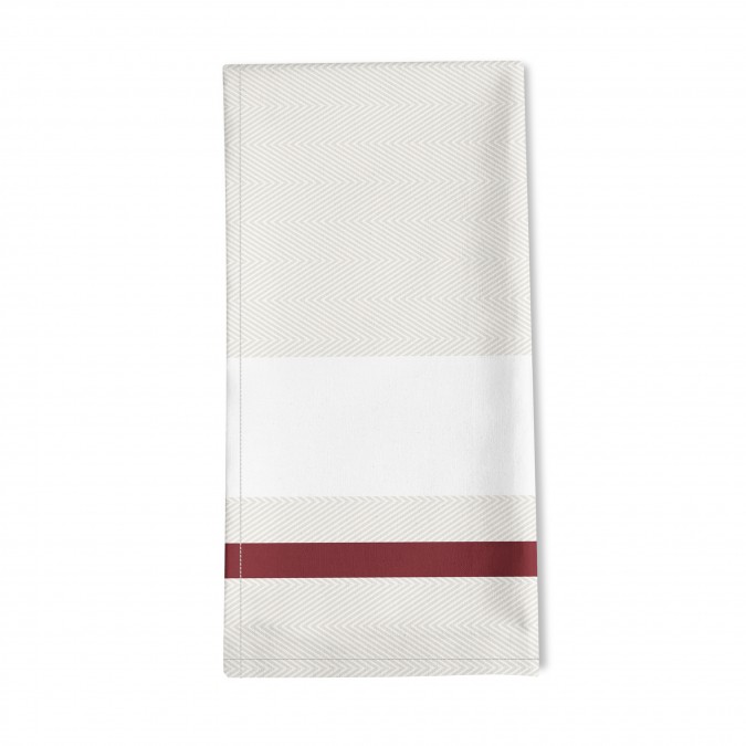 Delicate Eucalyptus-coloured napkin from our emblematic Donibane range